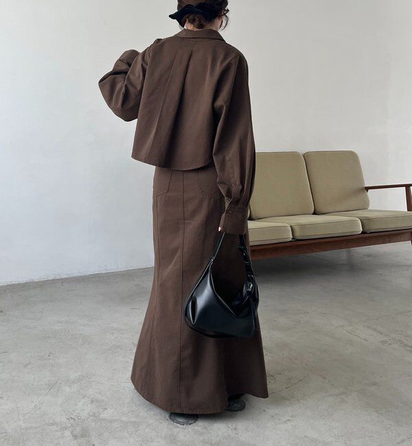  「【セットアップ対応】コットンフレアスカート」|スカート|