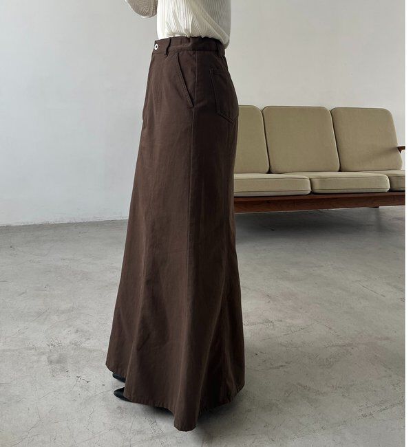  「【セットアップ対応】コットンフレアスカート」|スカート|