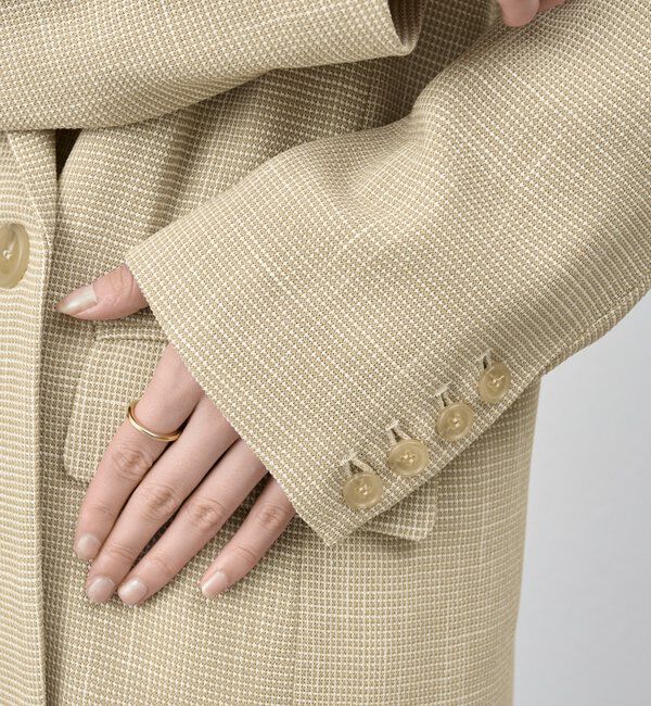  「《名品ジャケット》からみ織りジャケット」|テーラードジャケット|