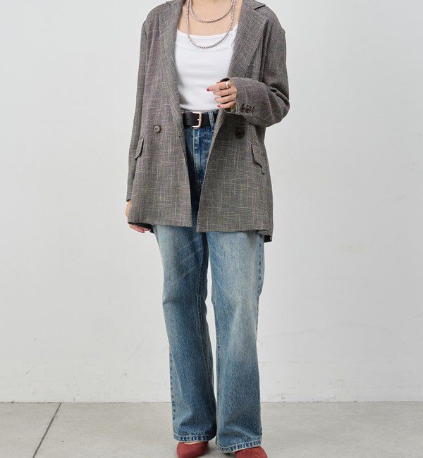  「《名品ジャケット》からみ織りジャケット」|テーラードジャケット|