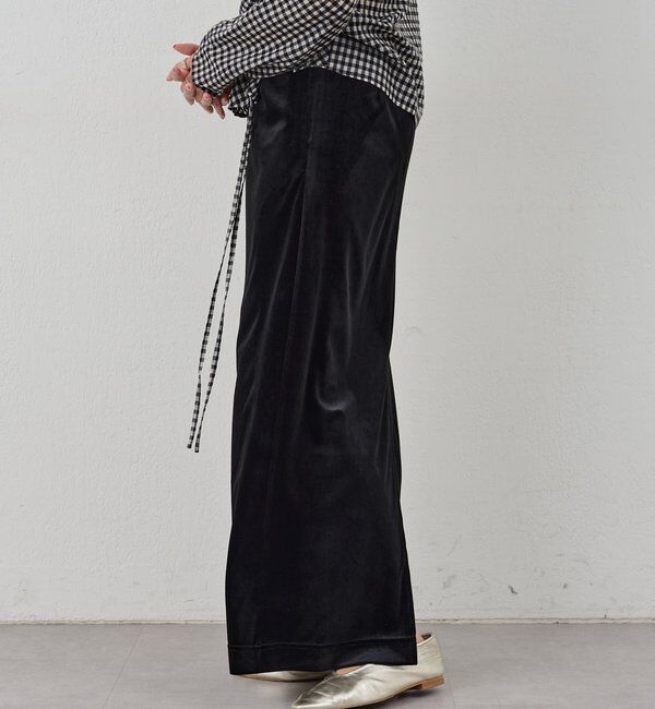  「ベロアタイトスカート」|スカート|