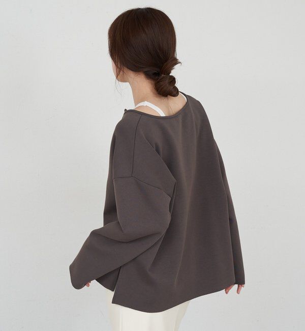  「【インフルエンサー＠tsuru00コラボ】スキッパーポンチプルオーバー」|ニット・セーター|