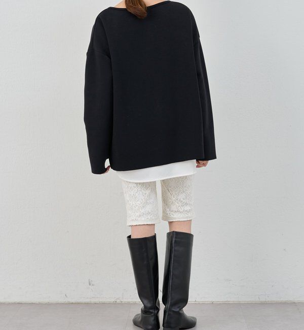  「【インフルエンサー＠tsuru00コラボ】スキッパーポンチプルオーバー」|ニット・セーター|