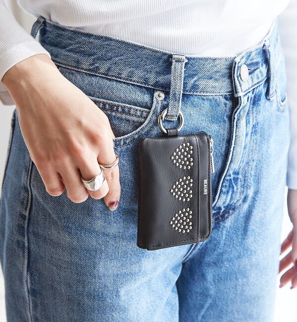 collex「【WEB限定】【BEAURE/ヴュレ】ハートスタッズフラグメントケース」|財布|