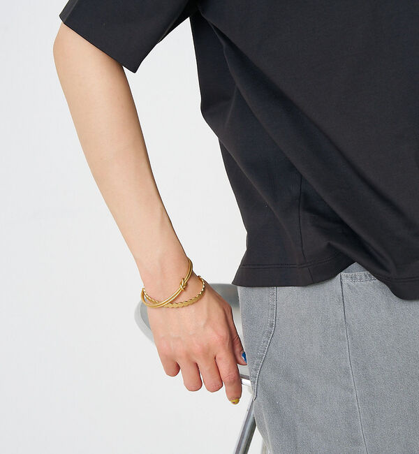 collex「【Ljud/ユード】ハートブラスバングル」|ブレスレット・バングル|