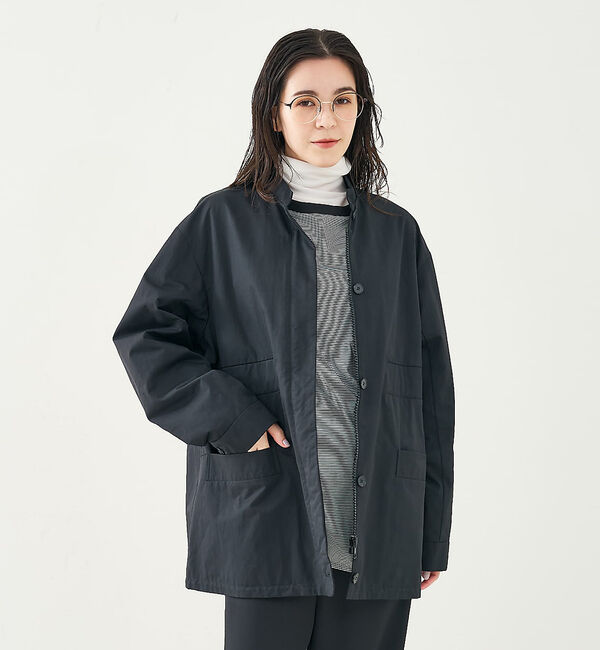 collex「ギャザージップアップブルゾン」|ブルゾン・スタジャン|