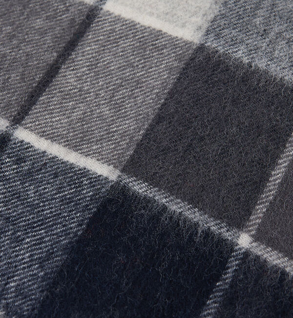 collex「ウールリバーシブルチェックストール」|マフラー|