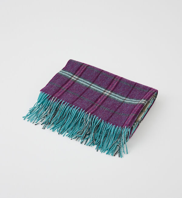 collex「ウールリバーシブルチェックストール」|マフラー|