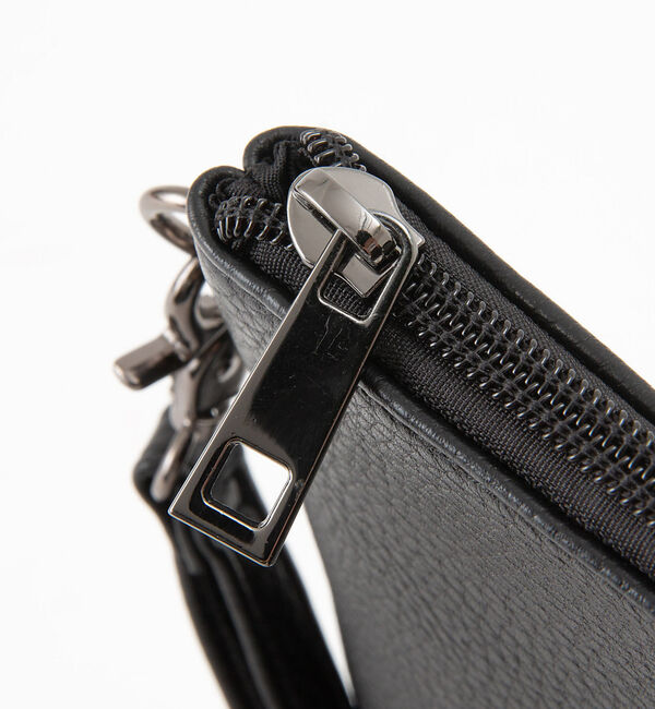 ABAHOUSE「【WEB別注】シボレザー 横型トートバッグ / クラッチバッグ付き / A4サイ」|トートバッグ|