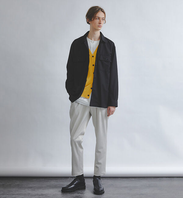 ABAHOUSE「【シルクブレンド】ベーシック Vネック カーディガン」|カーディガン|