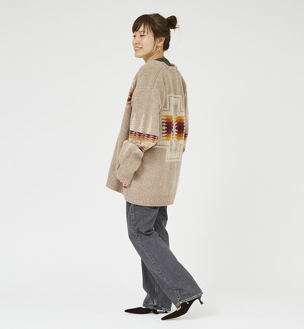 ABAHOUSE「【PENDLETON/ペンドルトン】Shetland Wool Cardigan」|ニット・セーター|