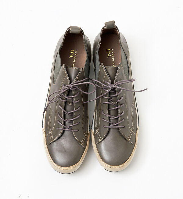 alfredoBANNISTER「【一部店舗＋WEB限定】ミドルカットレザースニーカー」|スニーカー|