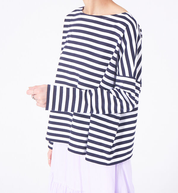 Rouge vif「ドロップショルダー ショートカットソー」|Tシャツ・カットソー|