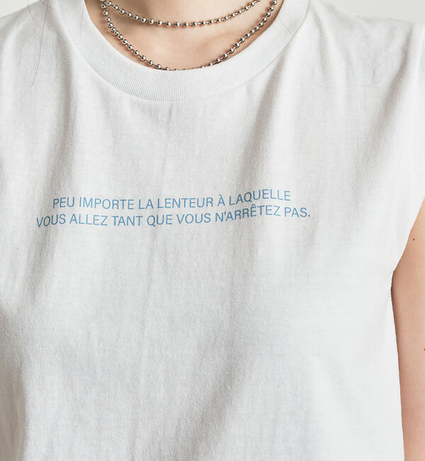 Rouge vif「バックバーティカルロゴタンクトップ」|Tシャツ・カットソー|