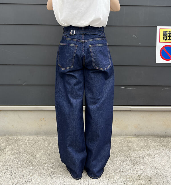 Rouge vif「【NEEDBY heritage/ニードバイヘリテージ】KOH ワイドストレート」|デニム|