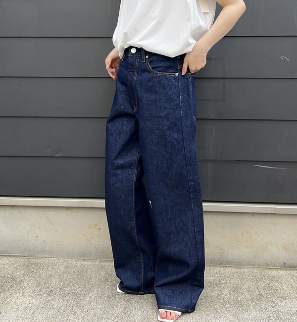Rouge vif「【NEEDBY heritage/ニードバイヘリテージ】KOH ワイドストレート」|デニム|