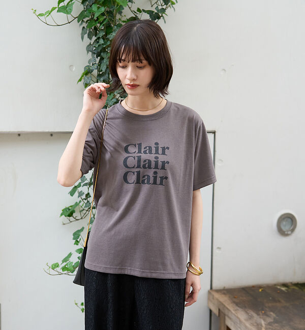 Rouge vif「シアーロゴTシャツ」|Tシャツ・カットソー|