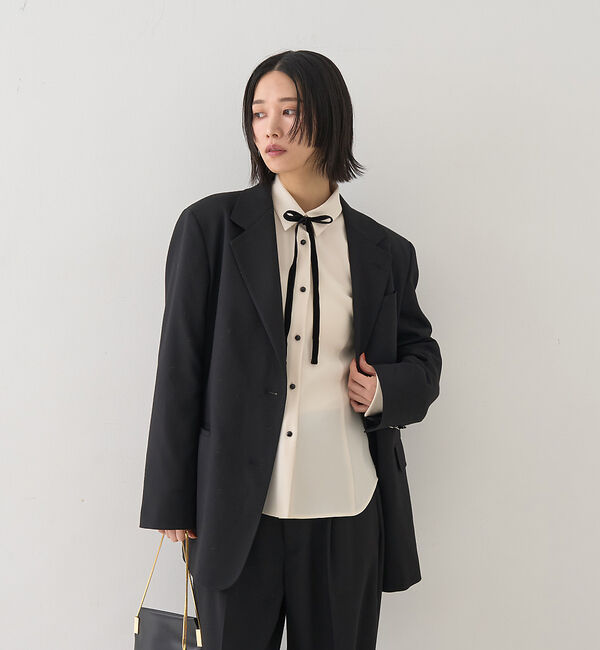 Rouge vif「リボン付きブラウス」|シャツ・ブラウス|