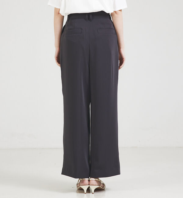 qualite「【セットアップ対応】2タックストレートパンツ」|その他|