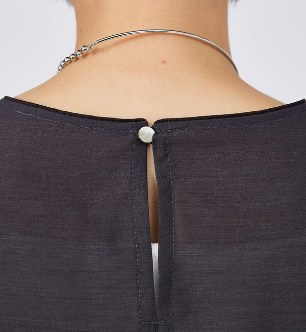 qualite「エアリータックスリーブブラウス」|シャツ・ブラウス|