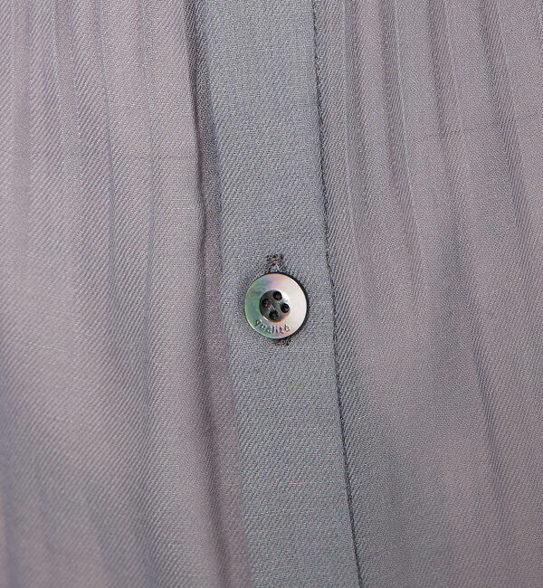 qualite「ランダムプリーツフレアーブラウス」|シャツ・ブラウス|