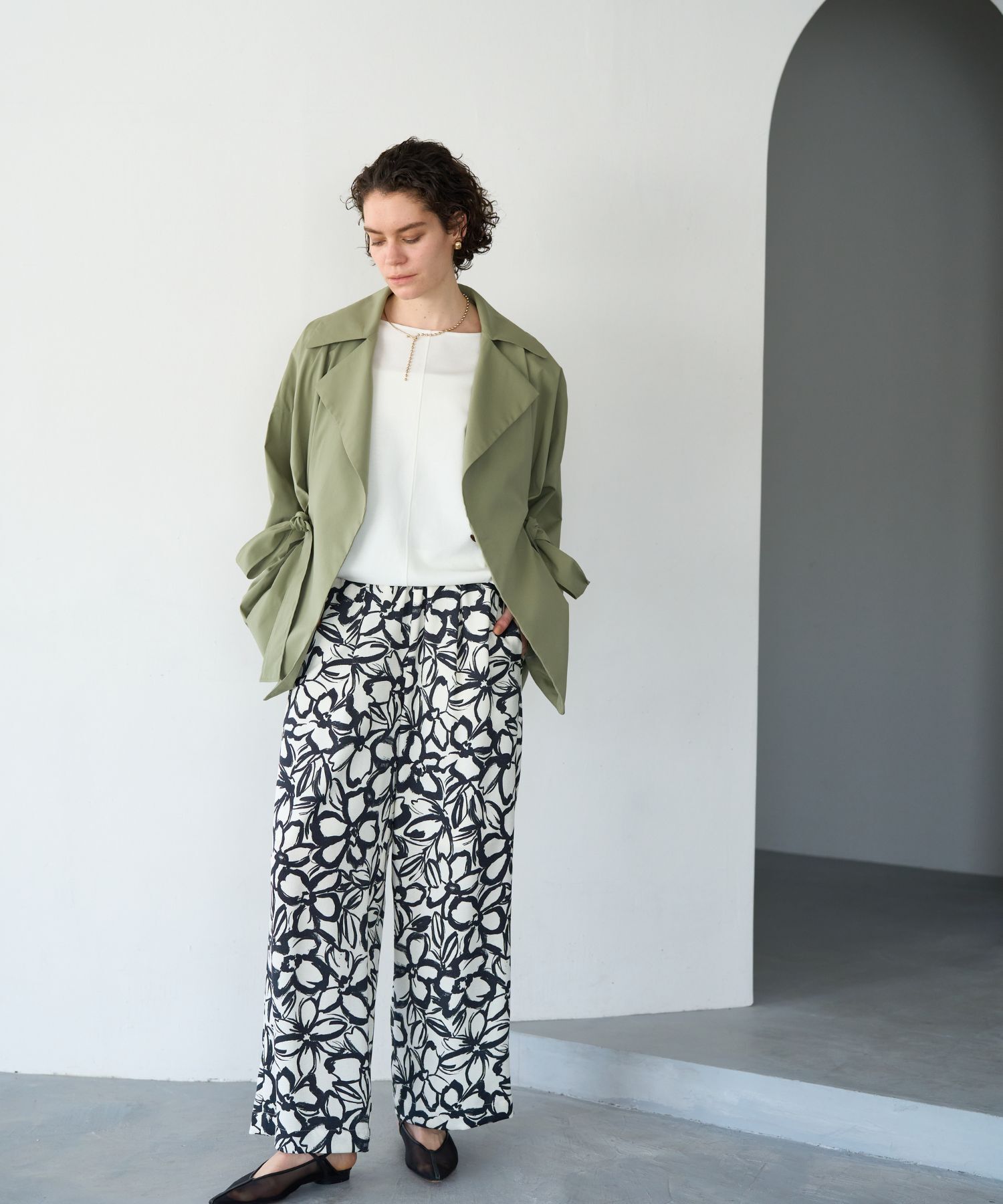 qualite「【撥水&times;軽やか】ボックスタックダブルジャケット」|その他|