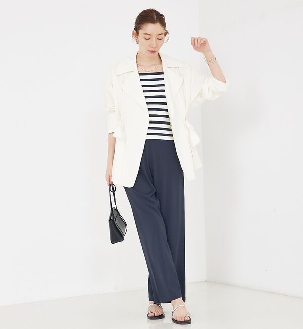 qualite「【撥水&times;軽やか】ボックスタックダブルジャケット」|その他|