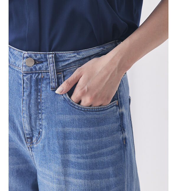 qualite「【Healthy DENIM】Wild Ginger ワイドデニム」|デニム|