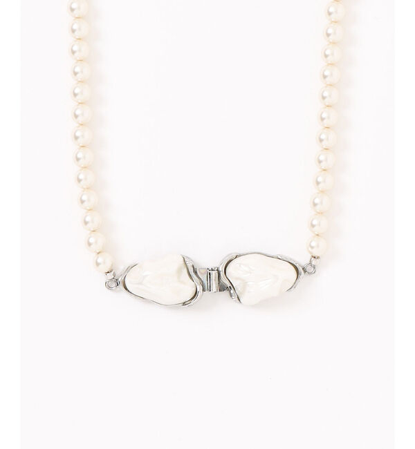 qualite「【ADER.bijoux】pearllongneckla/ロングネックレス」|ネックレス|