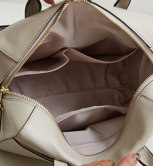 LOWELL things「Classy／レザー2wayボストンバッグ」|ハンドバッグ|