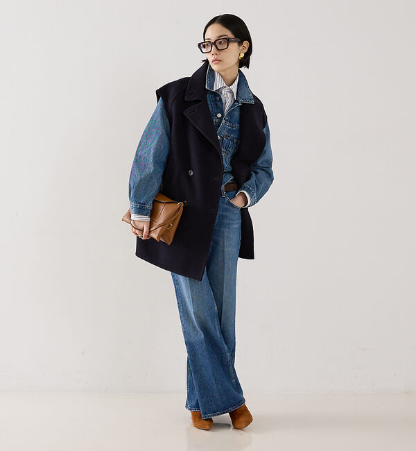 The Store by C' 「【COCUCA】リバーPコートベスト」|ピーコート|