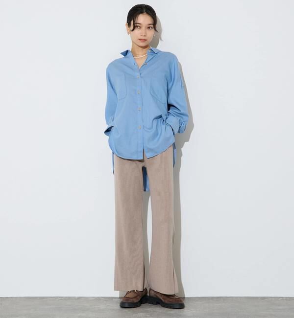 Liesse「コットンテンセルシャツ」|シャツ・ブラウス|