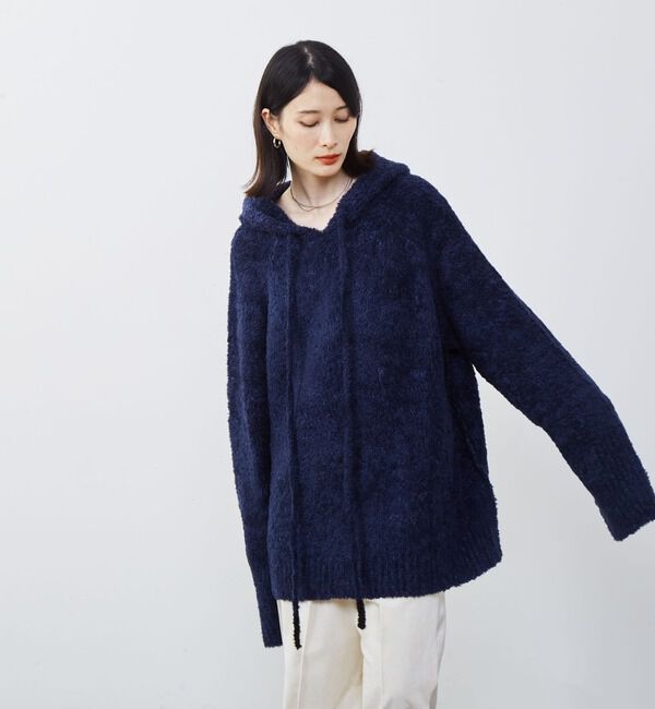 Soffitto「【Soffitto x KojiKojiコラボ】もこもこフーディ」|ニット・セーター|