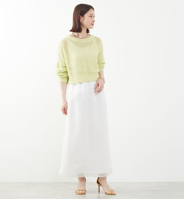 Soffitto「2WAYメッシュニット」|ニット・セーター|