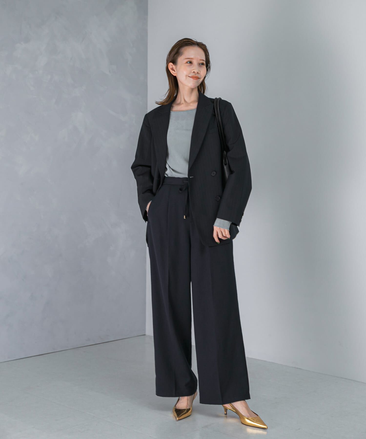 URBAN RESEARCH ROSSO「イージーケアウーステッドストレートパンツ」|その他|