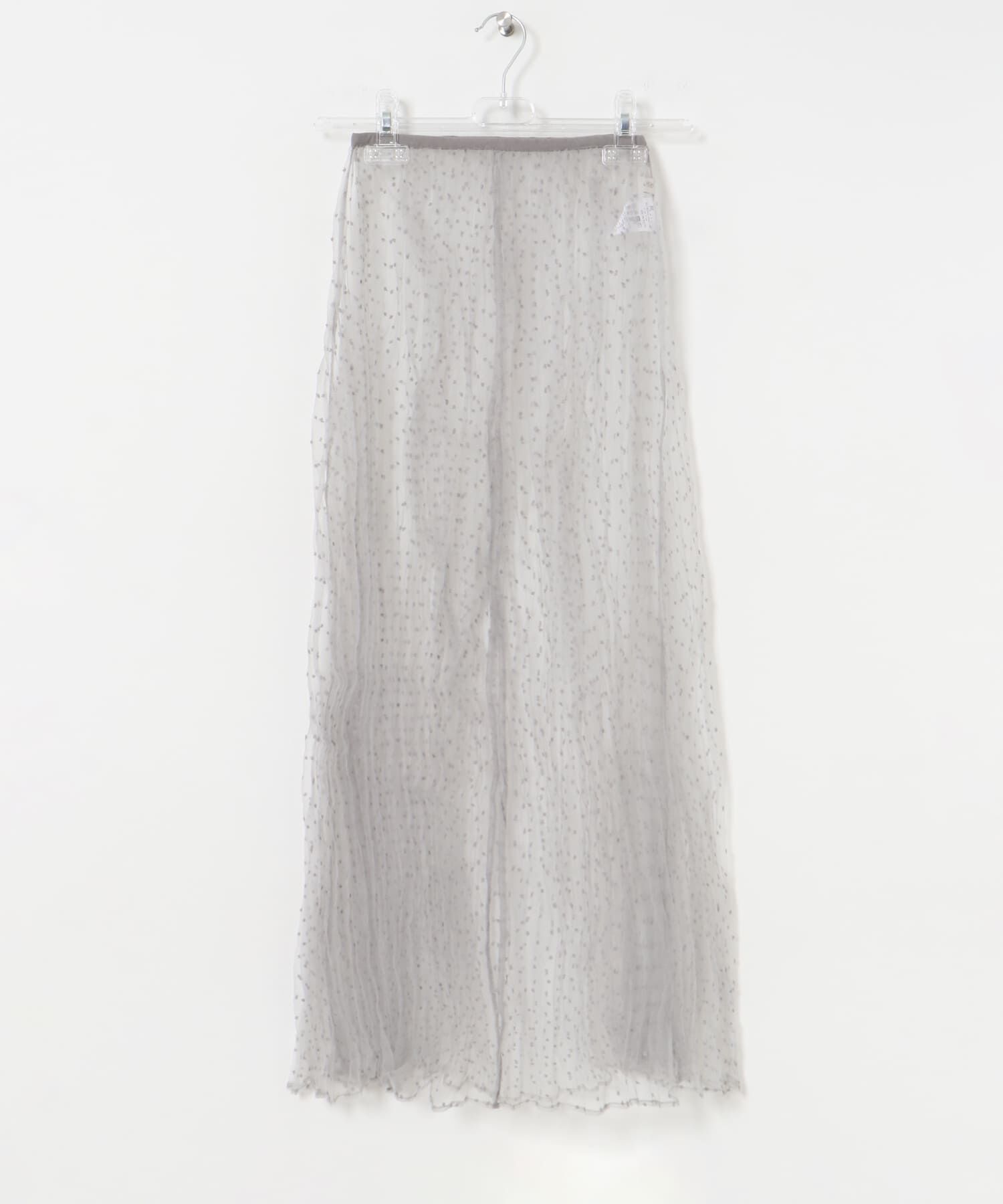 LAATO「dot mesh skirt」|スカート|