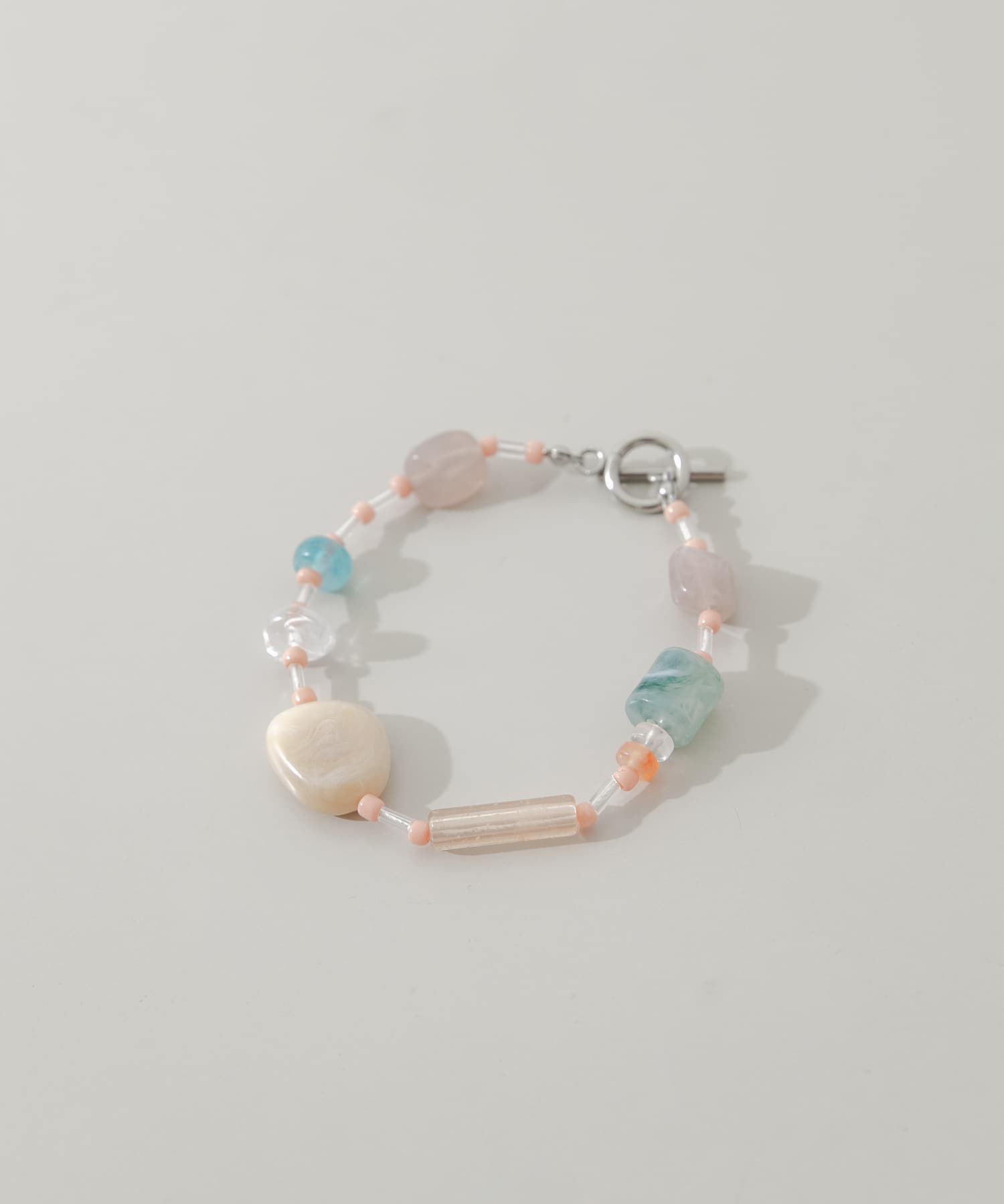 SMELLY「ステンレスマルチビーズブレスレット」|ブレスレット・バングル|