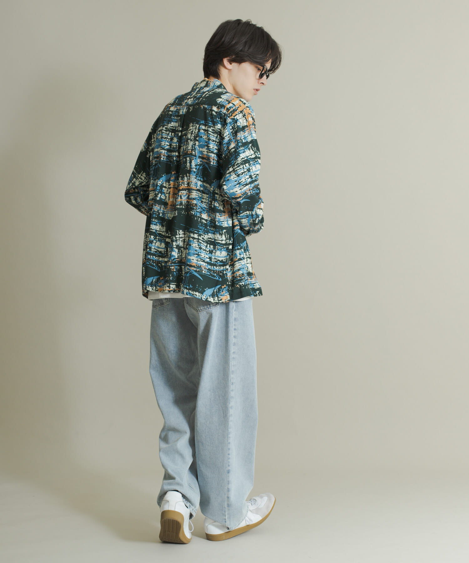 SENSE OF PLACE by URBAN RESEARCH「アソートパターンオープンカラーロングスリーブシャツ」|シャツ・ブラウス|