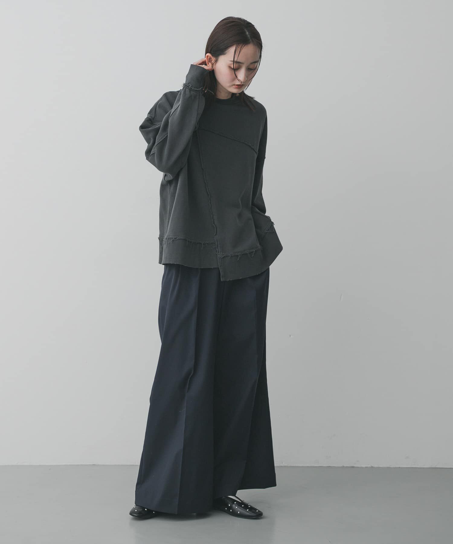 SENSE OF PLACE by URBAN RESEARCH「キリカエピグメントルーズスウェット」|スウェット・ジャージ|