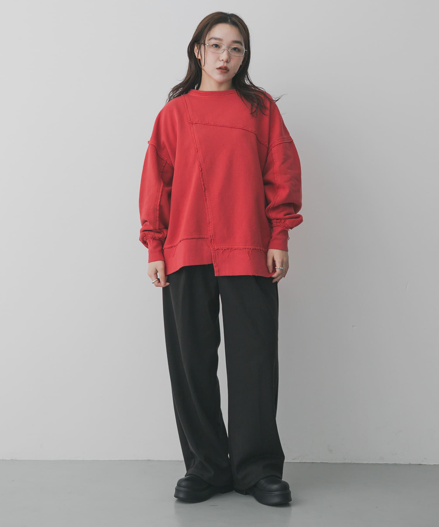 SENSE OF PLACE by URBAN RESEARCH「キリカエピグメントルーズスウェット」|スウェット・ジャージ|