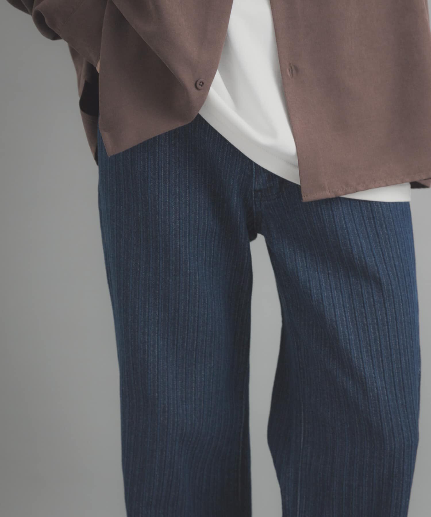 SENSE OF PLACE by URBAN RESEARCH「ジャガードデニムストレートパンツ」|その他|