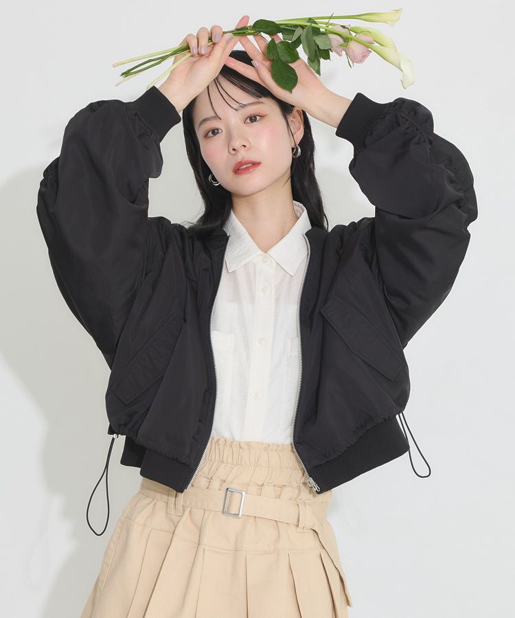 earth music&ecology「リバーシブルMA-1」|ブルゾン・スタジャン|