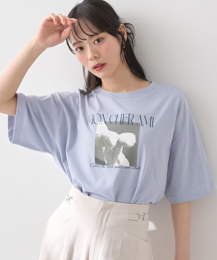 earth music&ecology「PhotoショートT」|Tシャツ・カットソー|Gray