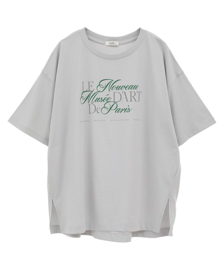earth music&ecology「Le nouveauスリットT」|Tシャツ・カットソー|