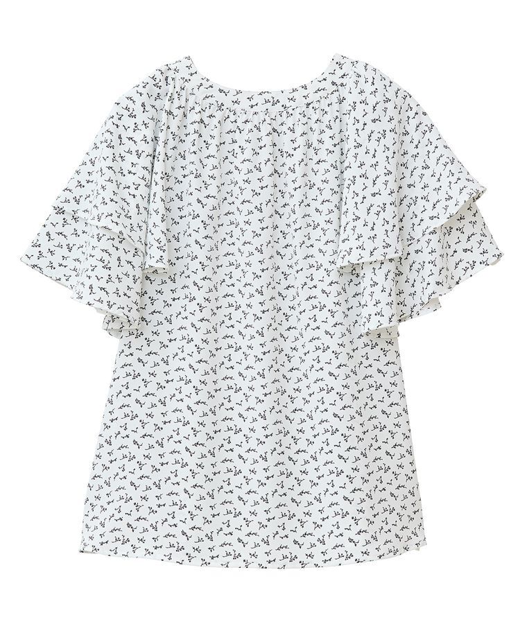 earth music&ecology「ケープブラウス」|シャツ・ブラウス|