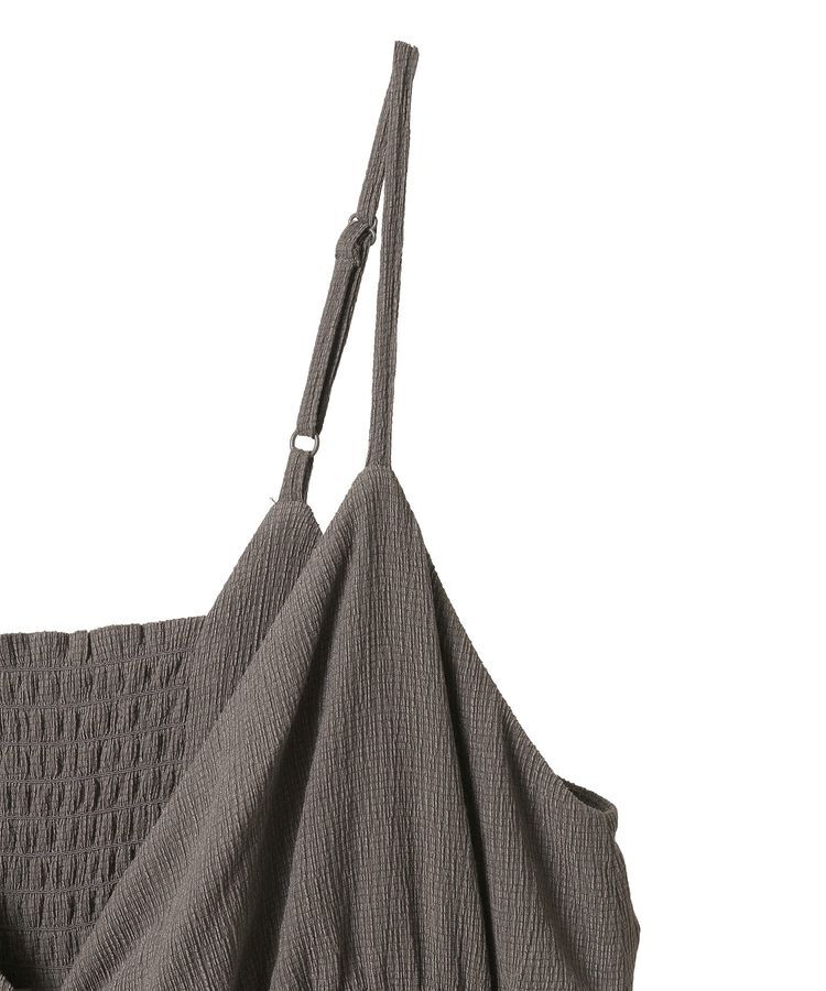 earth music&ecology「ペプラムロンパース」|オールインワン|