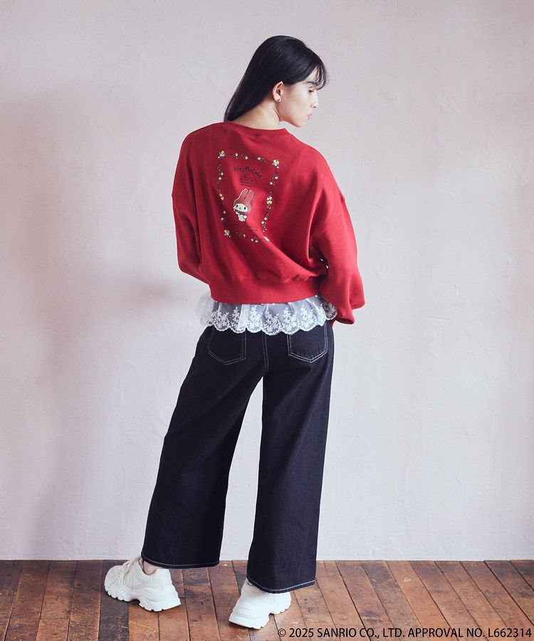 earth music&ecology「マイメロディ&クロミ/earth レトロアートスウェット」|スウェット・ジャージ|