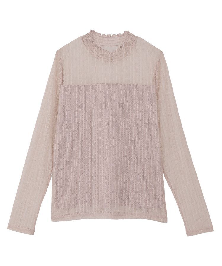 earth music&ecology「レースドッキングプルオーバー」|Tシャツ・カットソー|