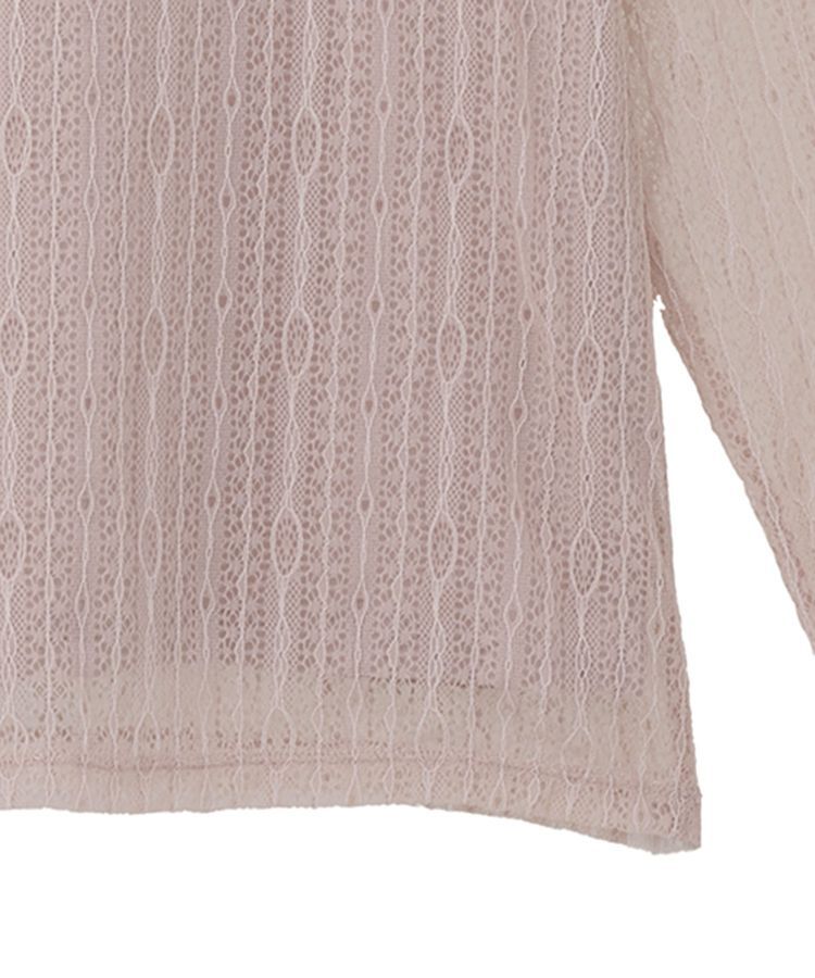 earth music&ecology「レースドッキングプルオーバー」|Tシャツ・カットソー|