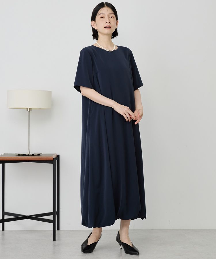 AMERICAN HOLIC「【イージーケア】バルーンワンピース」|ワンピース|Navy